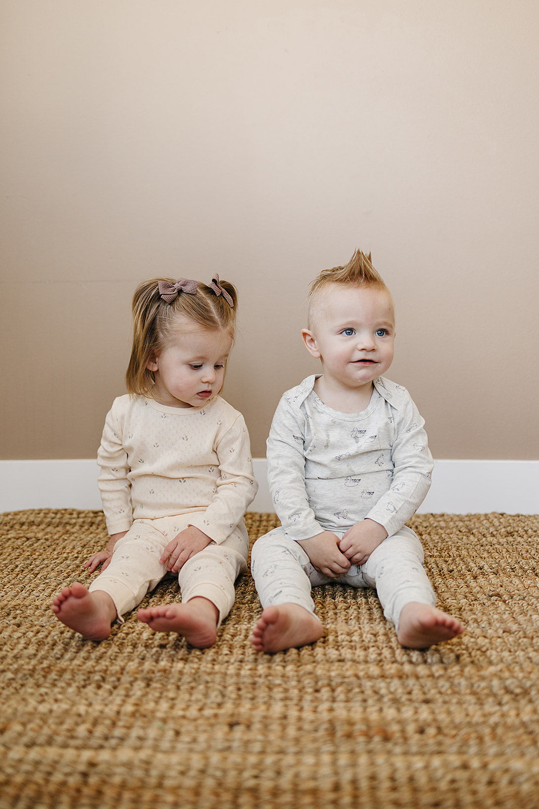 Mebie Baby Duck Cotton Cozy Set