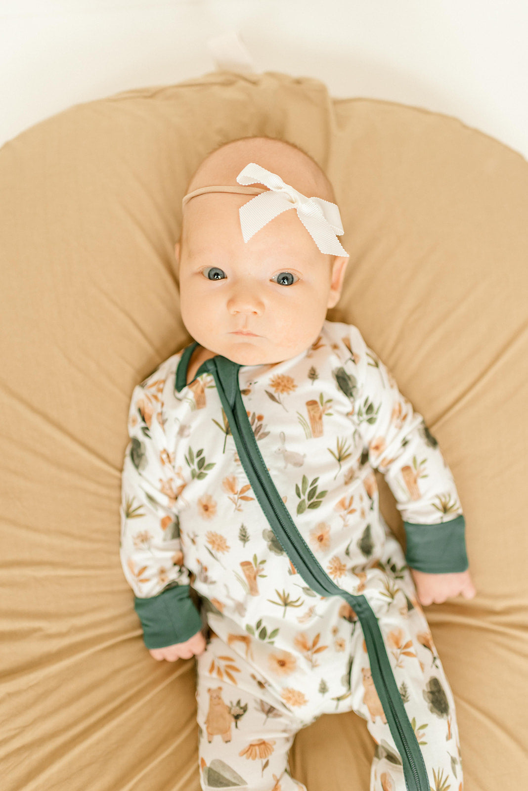 Stroller Society Bamboo Romper (0-3 Months) - Atara & Co