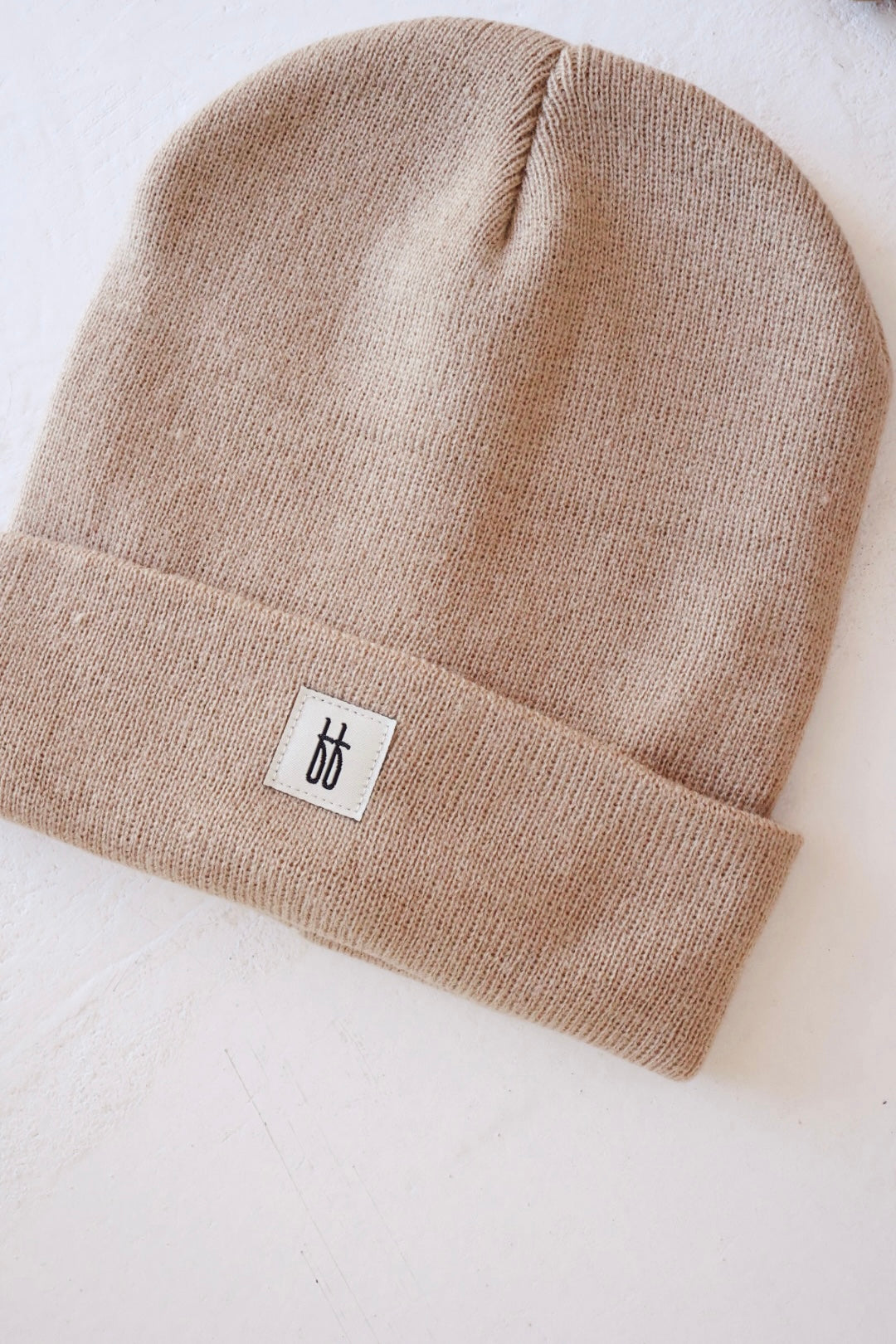 Forever French Knit Beanie | Taupe