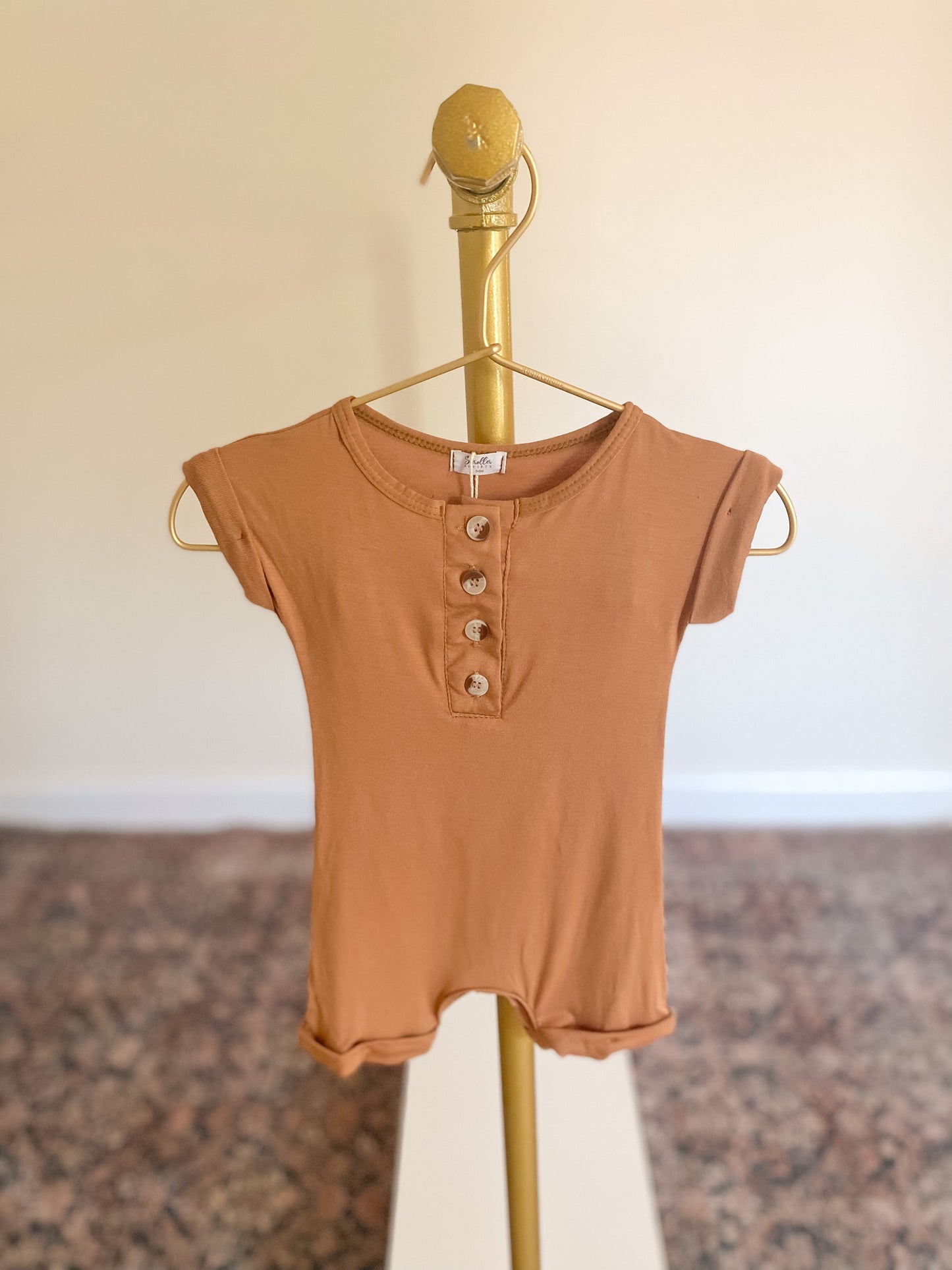 Stroller Society Short Sleeve Romper - Atara & Co