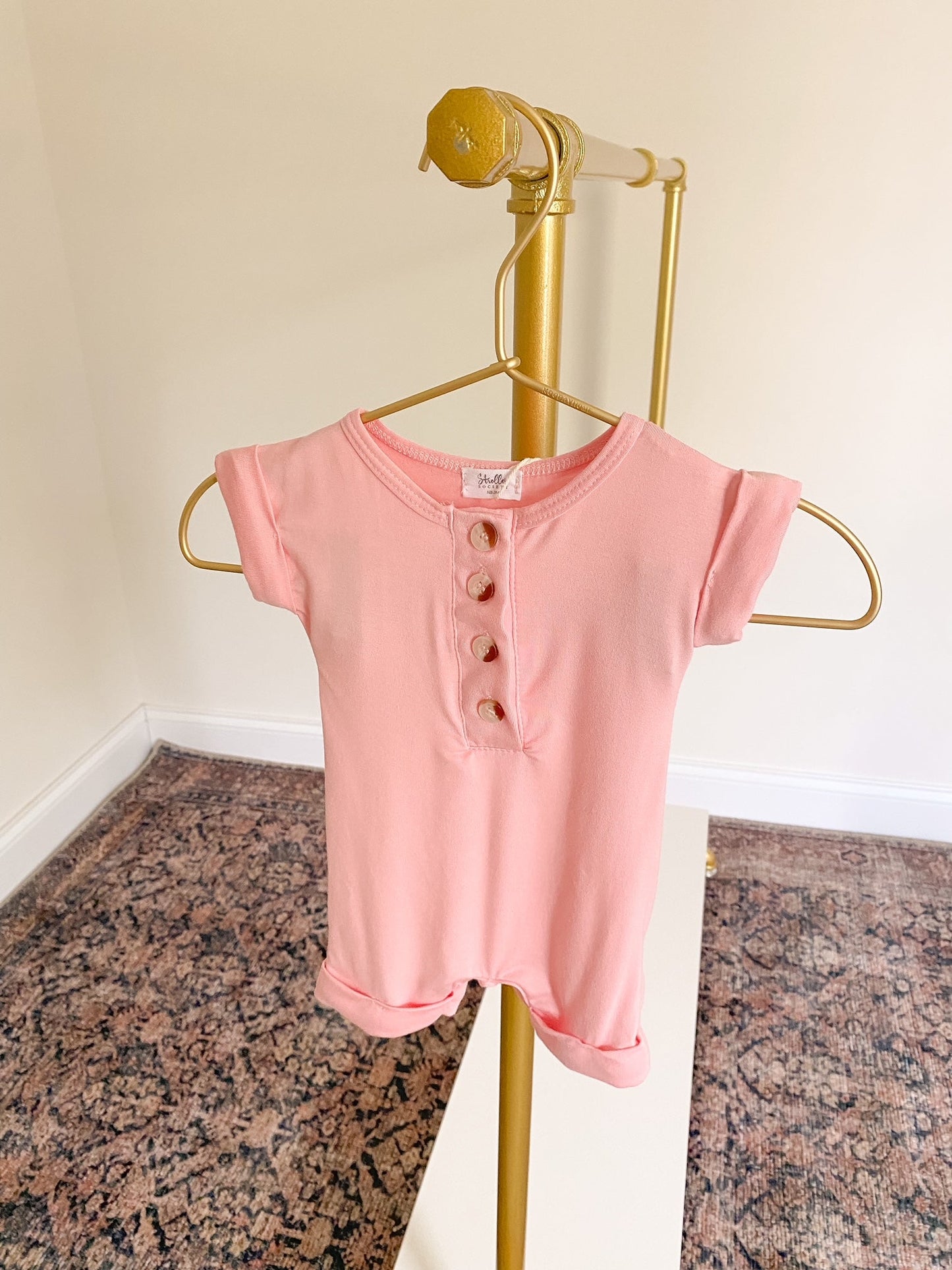 Stroller Society Short Sleeve Romper - Atara & Co