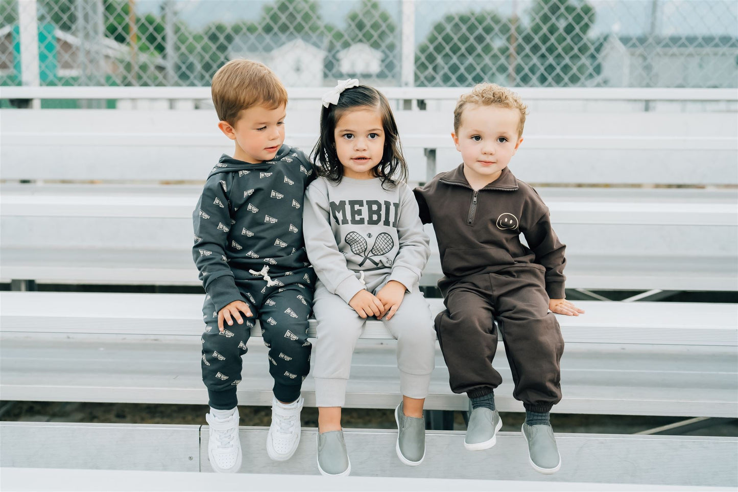 Mebie Baby Go Team Hooded French Terry Set - Atara & Co