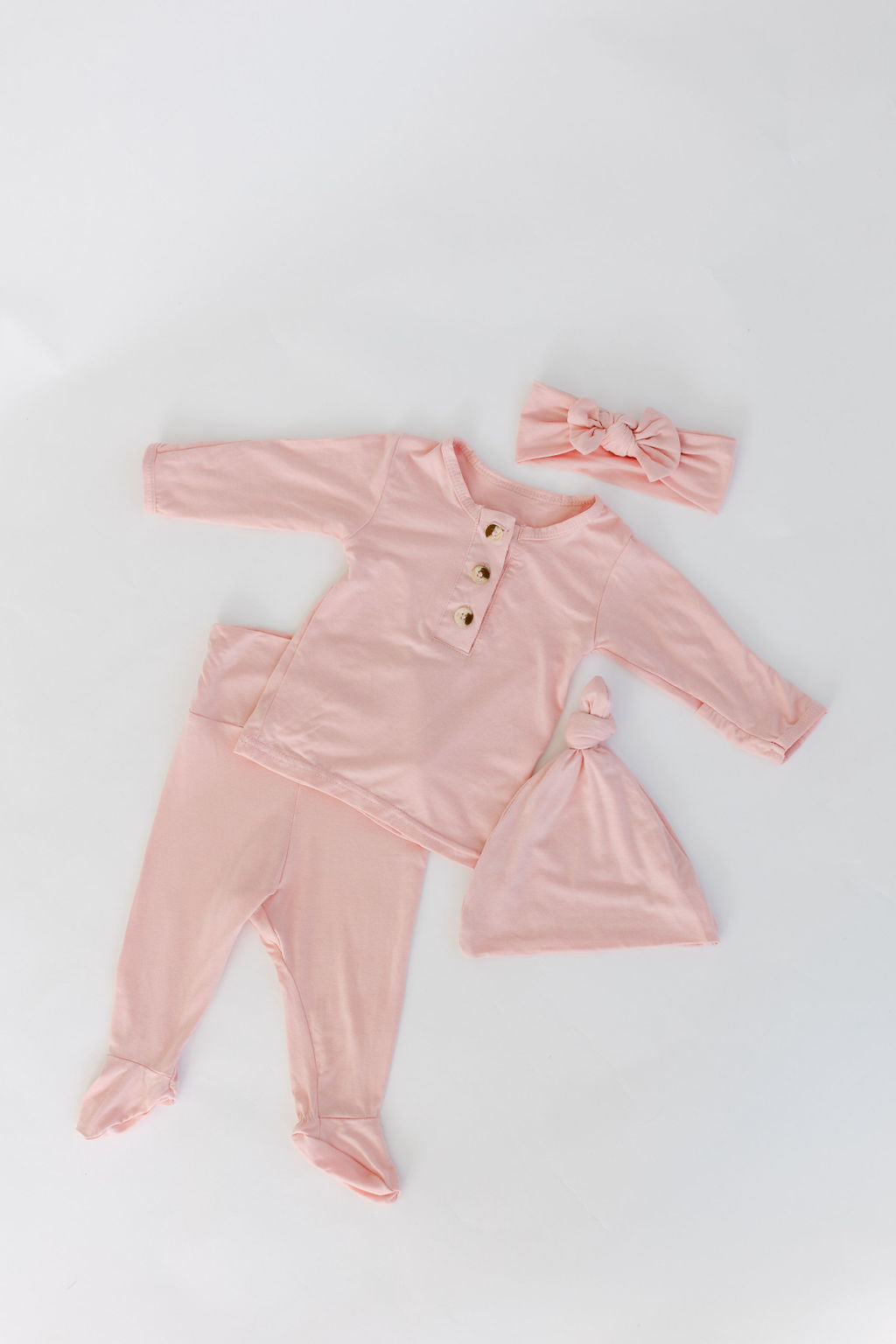 Stroller Society Top + Bottom Set - Pink - Atara & Co