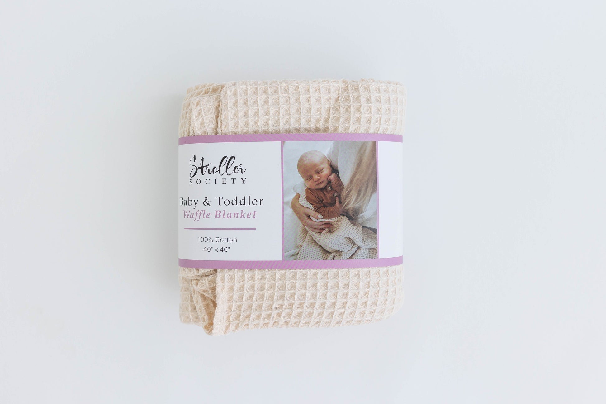 Stroller Society Baby Waffle Blanket - Atara & Co