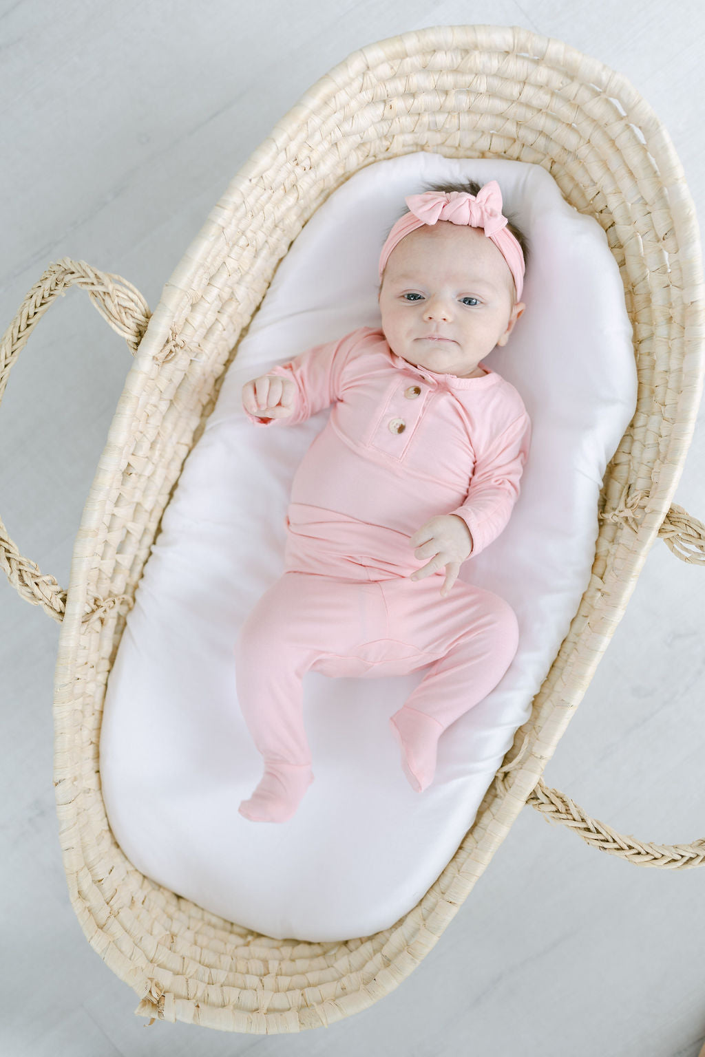 Stroller Society Top + Bottom Set - Pink - Atara & Co