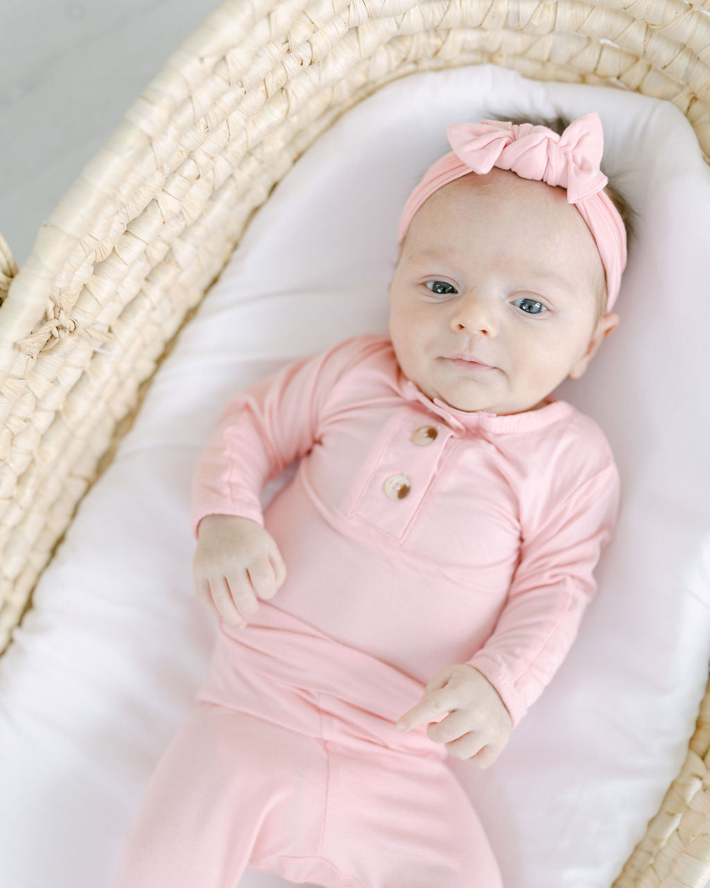 Stroller Society Top + Bottom Set - Pink - Atara & Co