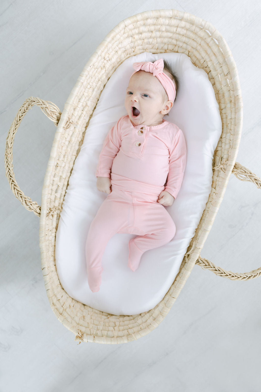 Stroller Society Top + Bottom Set - Pink - Atara & Co