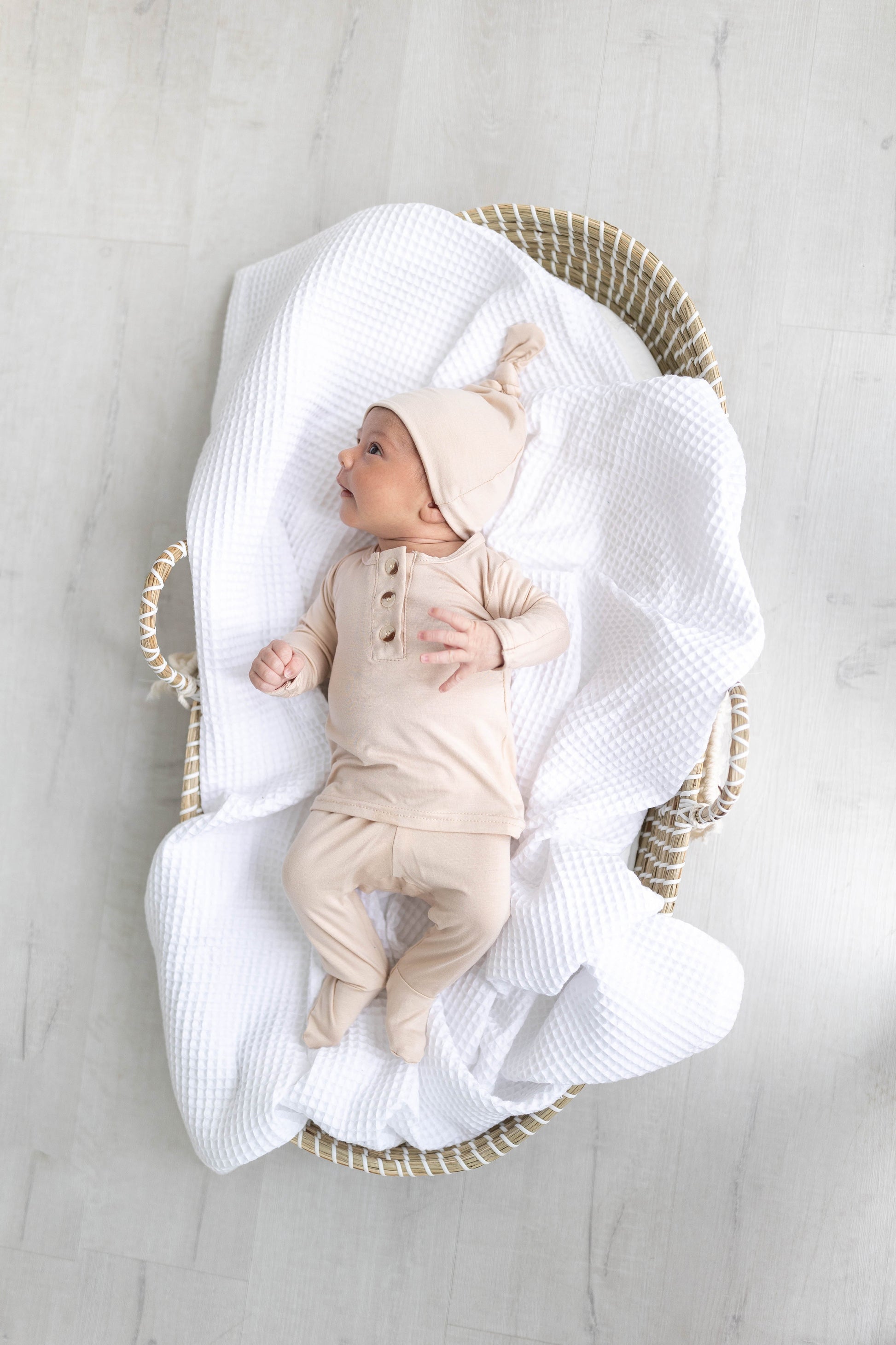 Stroller Society Top + Bottom Set - Sand - Atara & Co