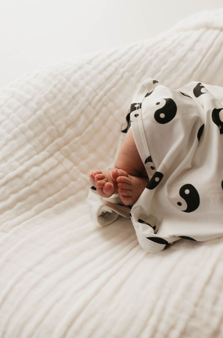 Forever French Bamboo Swaddle - Yin Yang