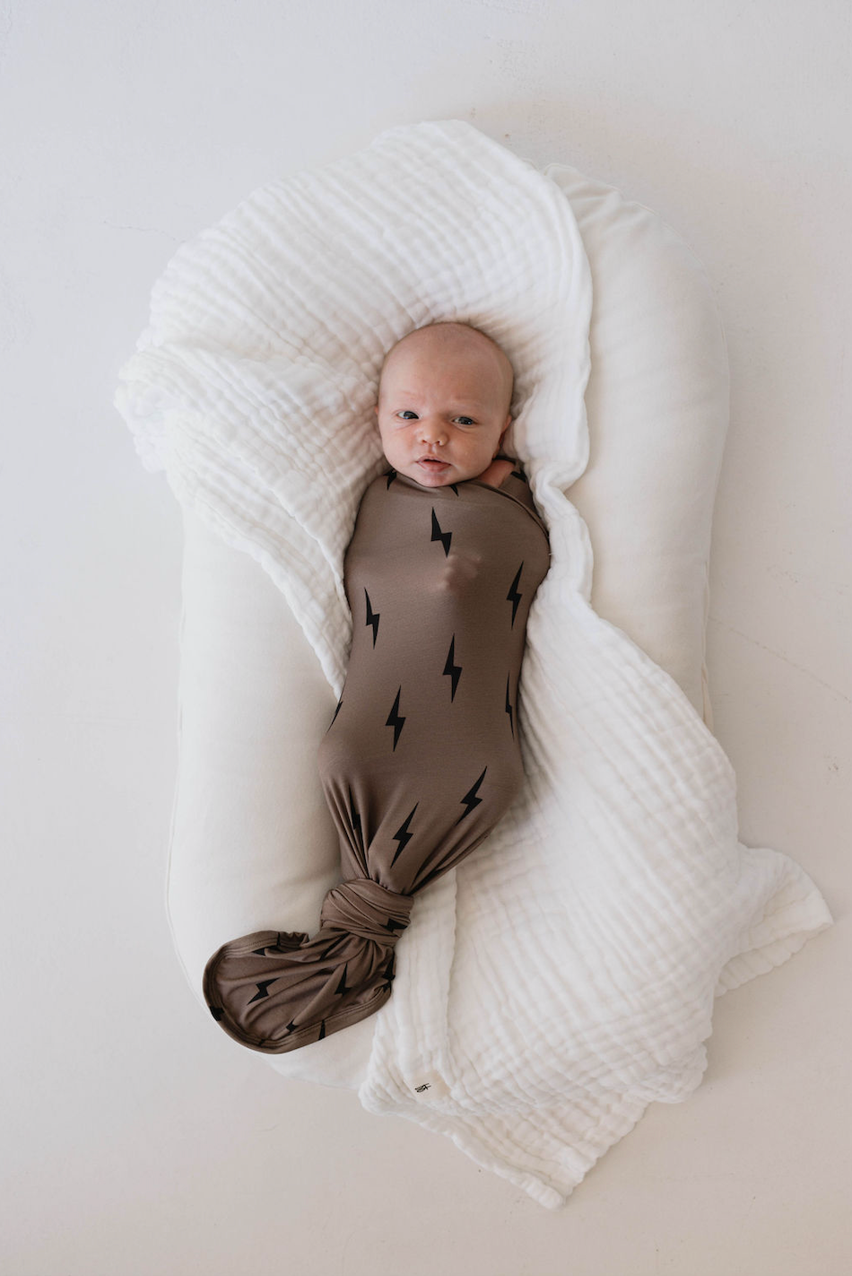 Forever French Bamboo Swaddle - Lightning Bolt