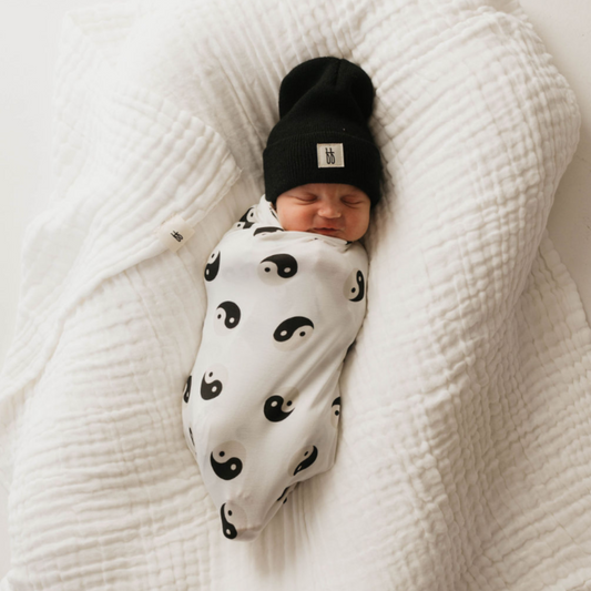 Forever French Bamboo Swaddle - Yin Yang