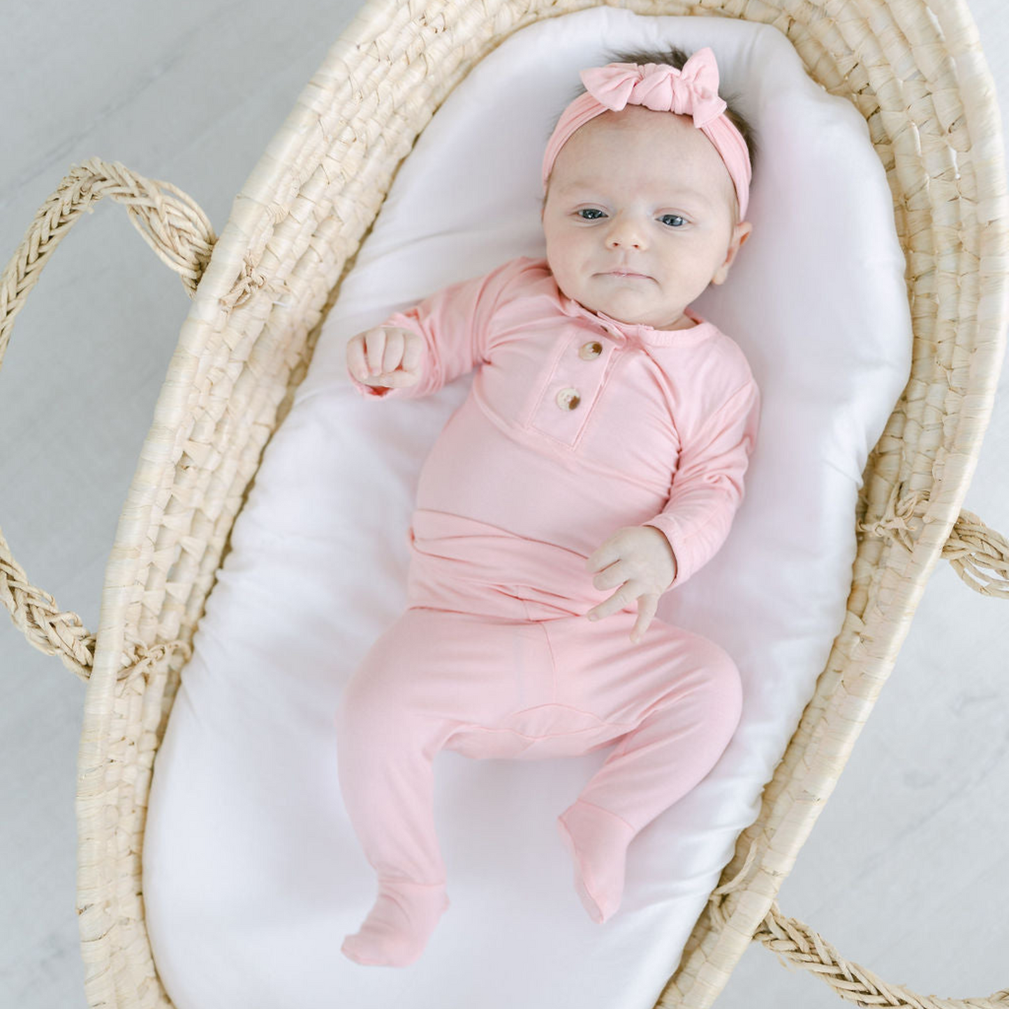 Stroller Society Top + Bottom Set - Pink - Atara & Co