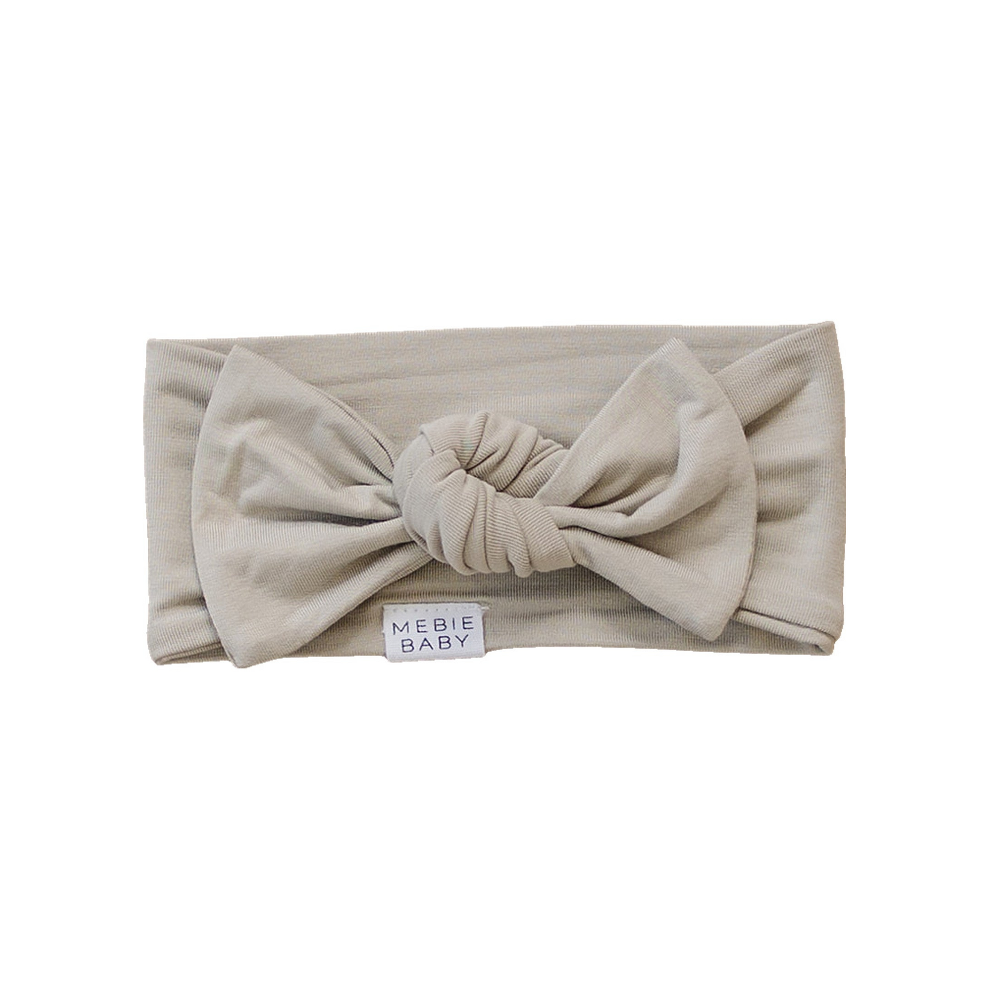 Mebie Baby Bamboo Head Wrap - Oatmeal - Atara & Co