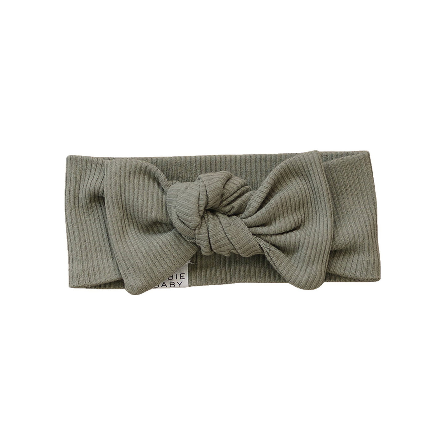 Mebie Baby Ribbed Head Wrap - Green - Atara & Co