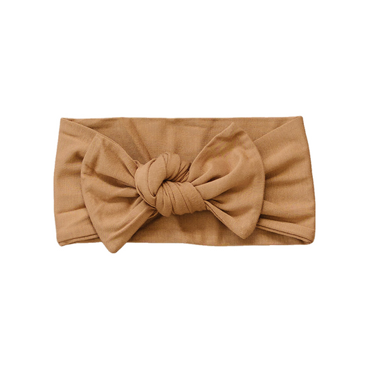 Mebie Baby Bamboo Head Wrap - Mustard - Atara & Co