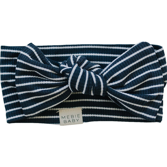 Mebie Baby Navy Head Wrap