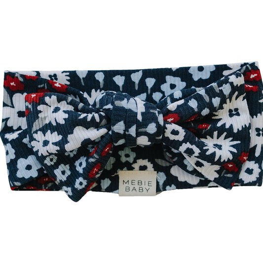 Mebie Baby Americana Floral Head Wrap