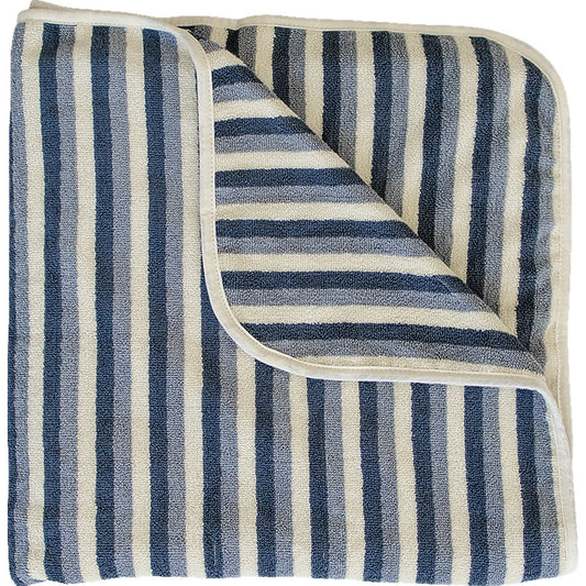 Mebie Baby Blue Stripe Beach Towel