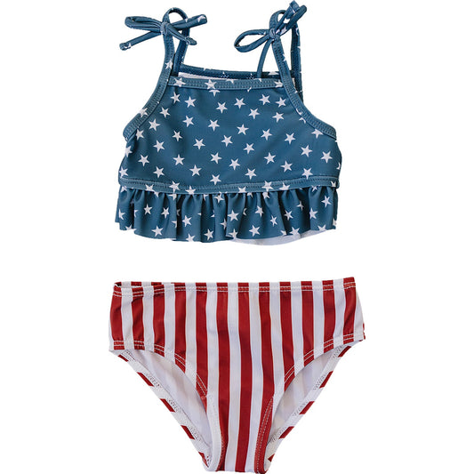 Mebie Baby Stars and Stripes Bikini Set