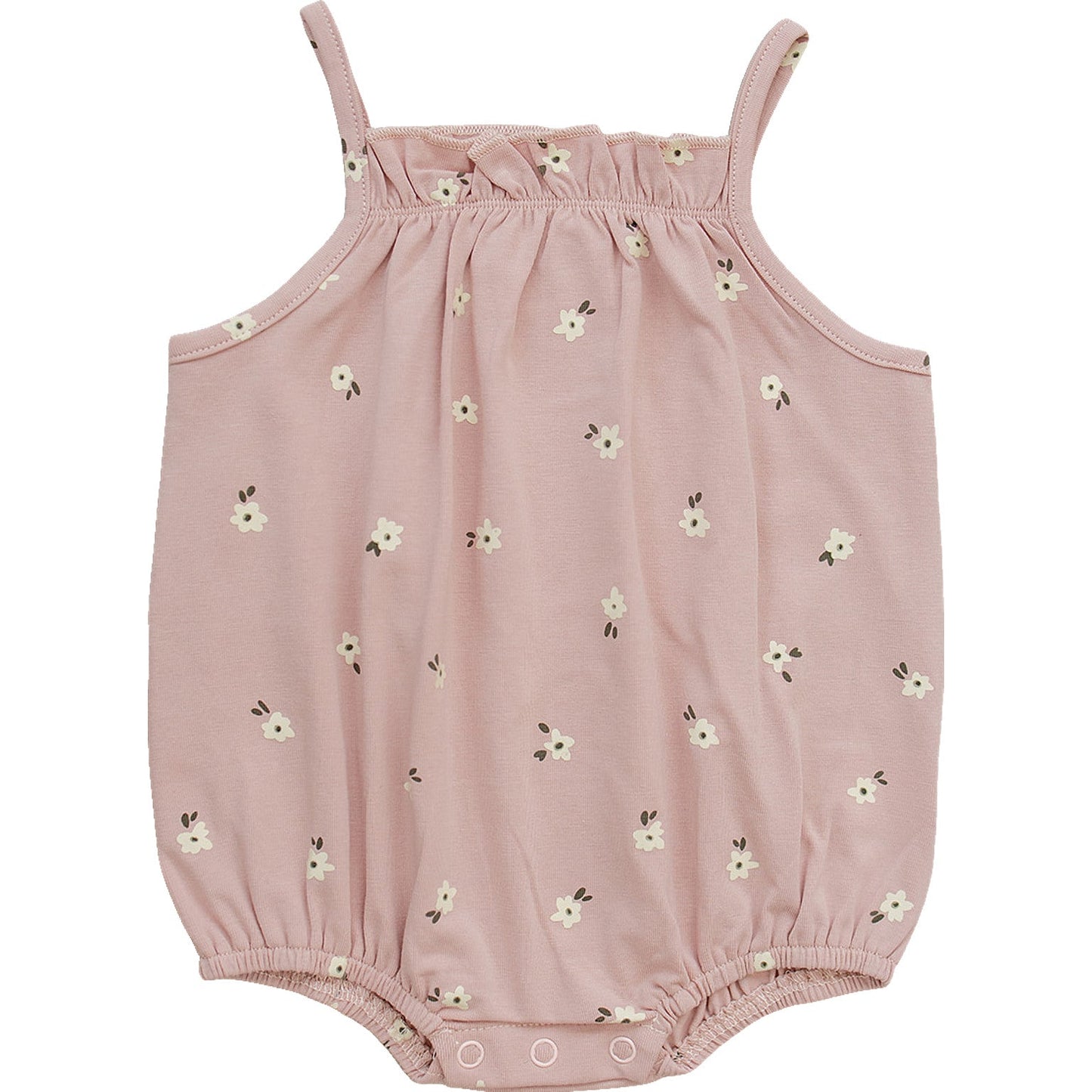 Mebie Baby Tank Bubble Romper - Floral