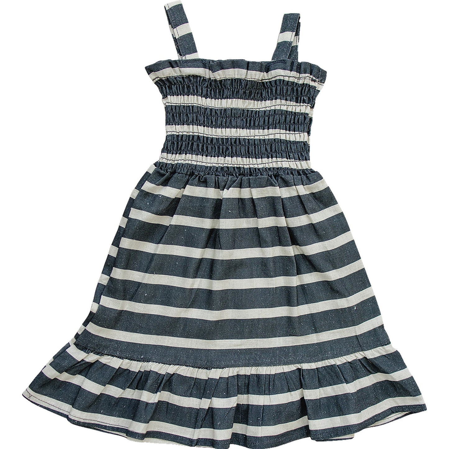 Mebie Baby Stripe Linen Dress