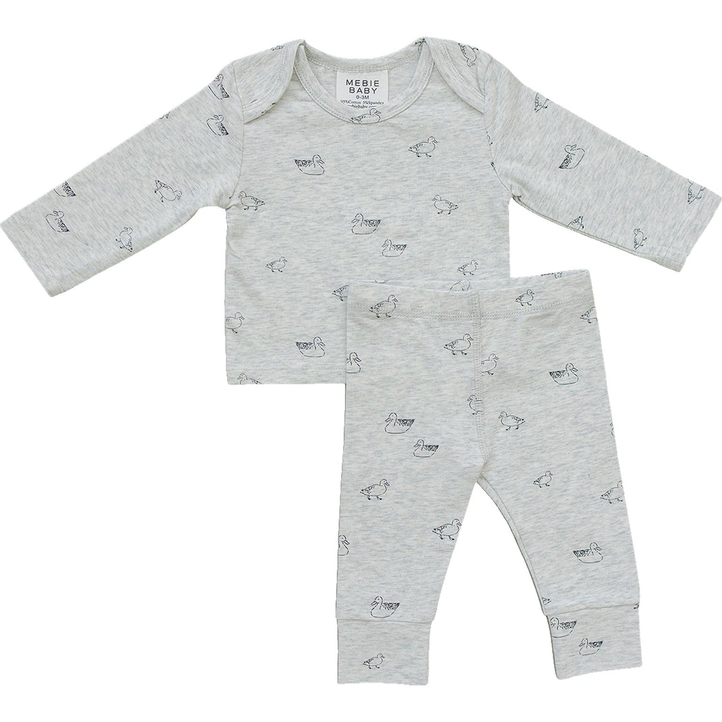 Mebie Baby Duck Cotton Cozy Set