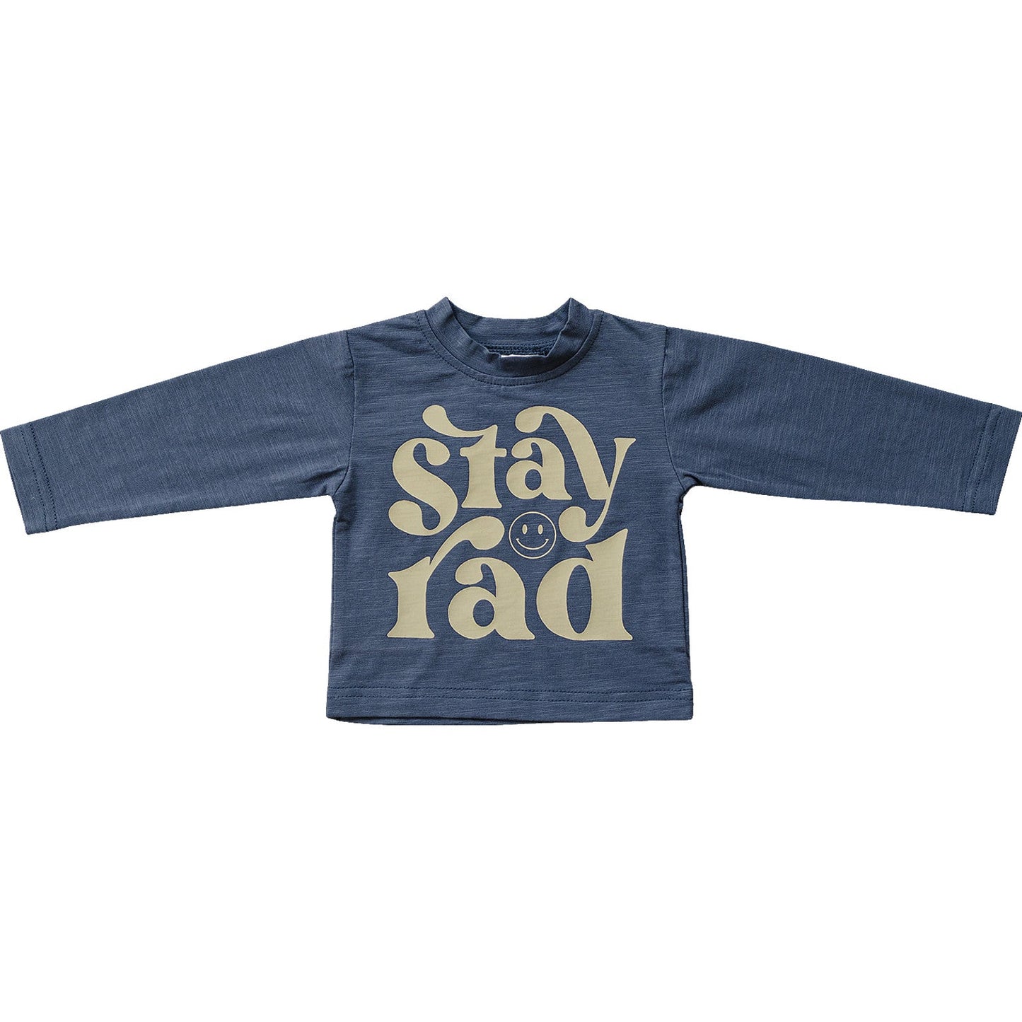 Mebie Baby Stay Rad Long Sleeve Cotton Tee - Atara & Co