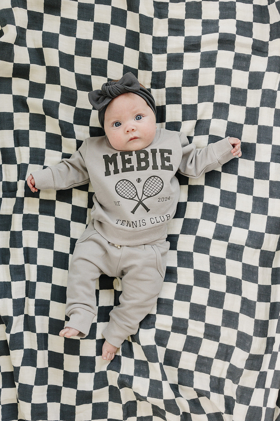 Mebie Baby Tennis Club French Terry Set - Atara & Co