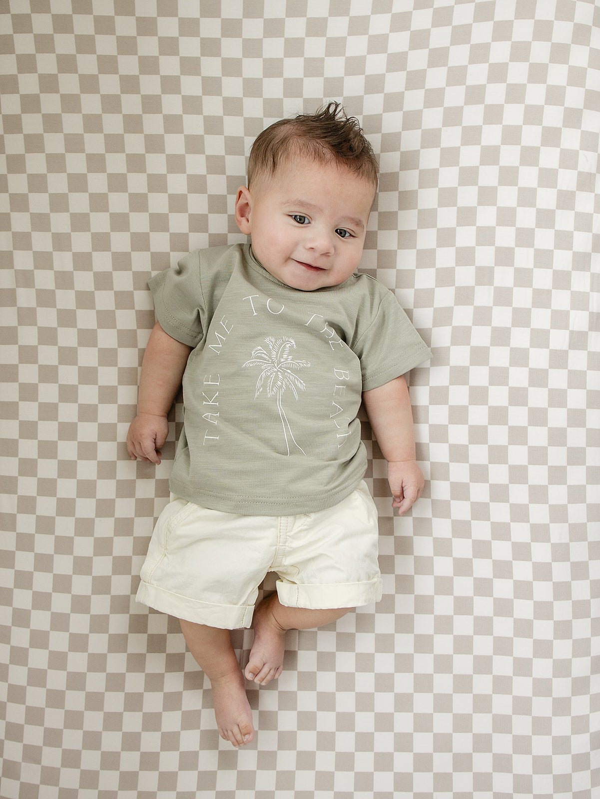 Mebie Baby Chino Shorts - Cream