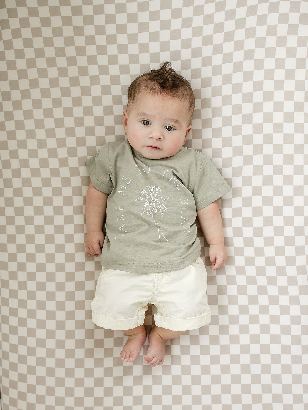Mebie Baby Chino Shorts - Cream