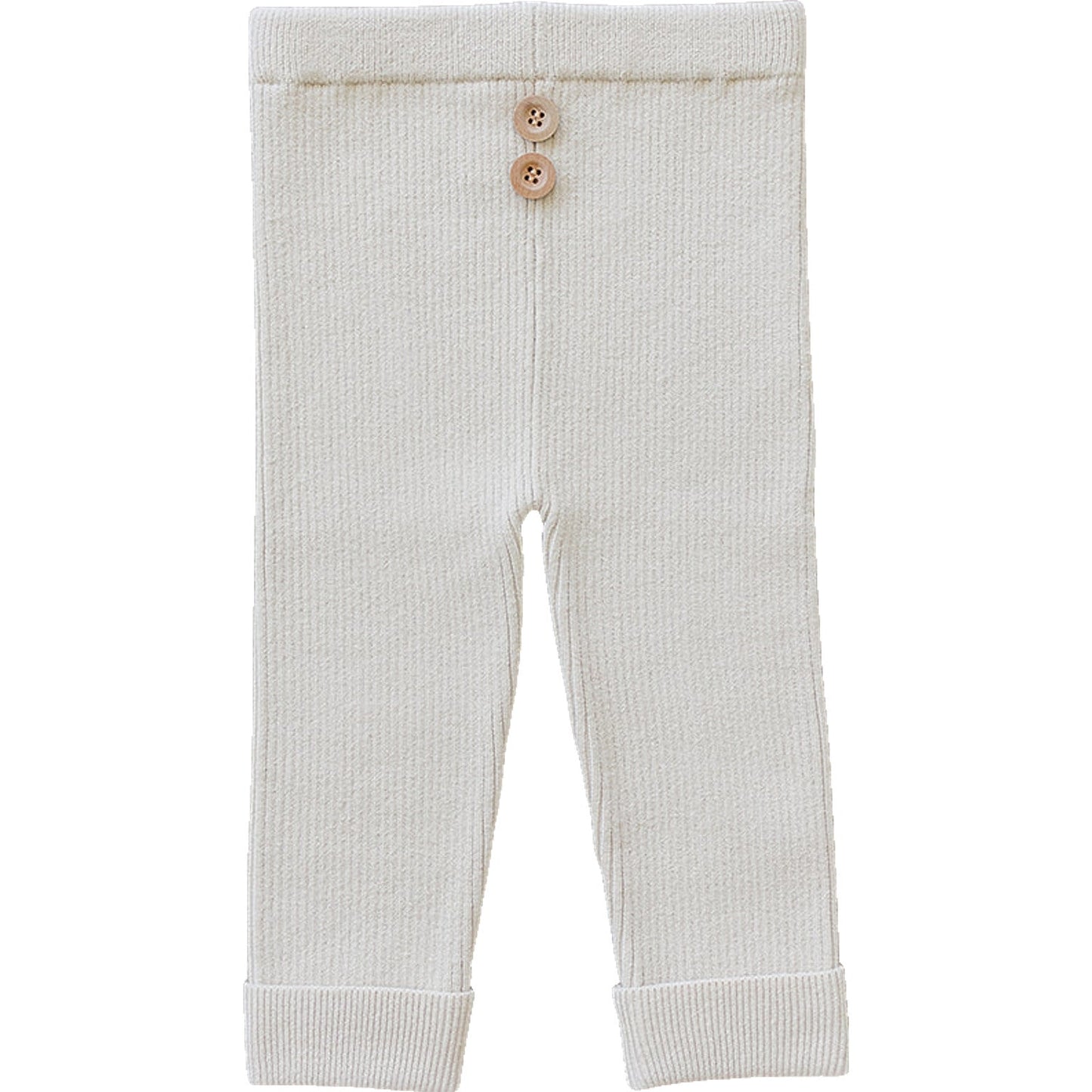 Mebie Baby Cream Knit Leggings - Atara & Co