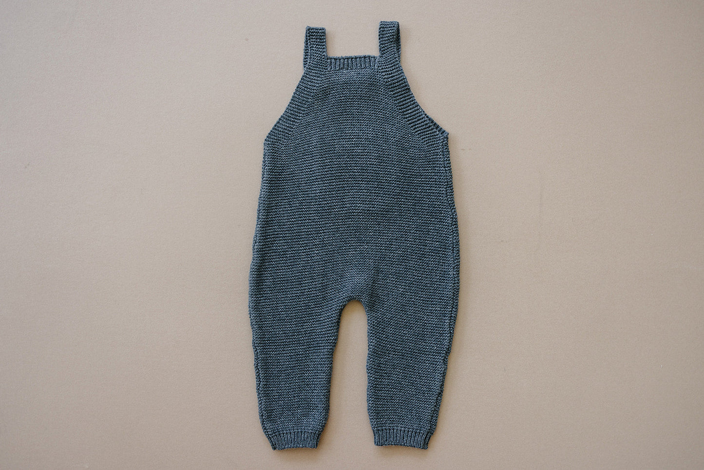 Mebie Baby Charcoal Knit Overalls - Atara & Co