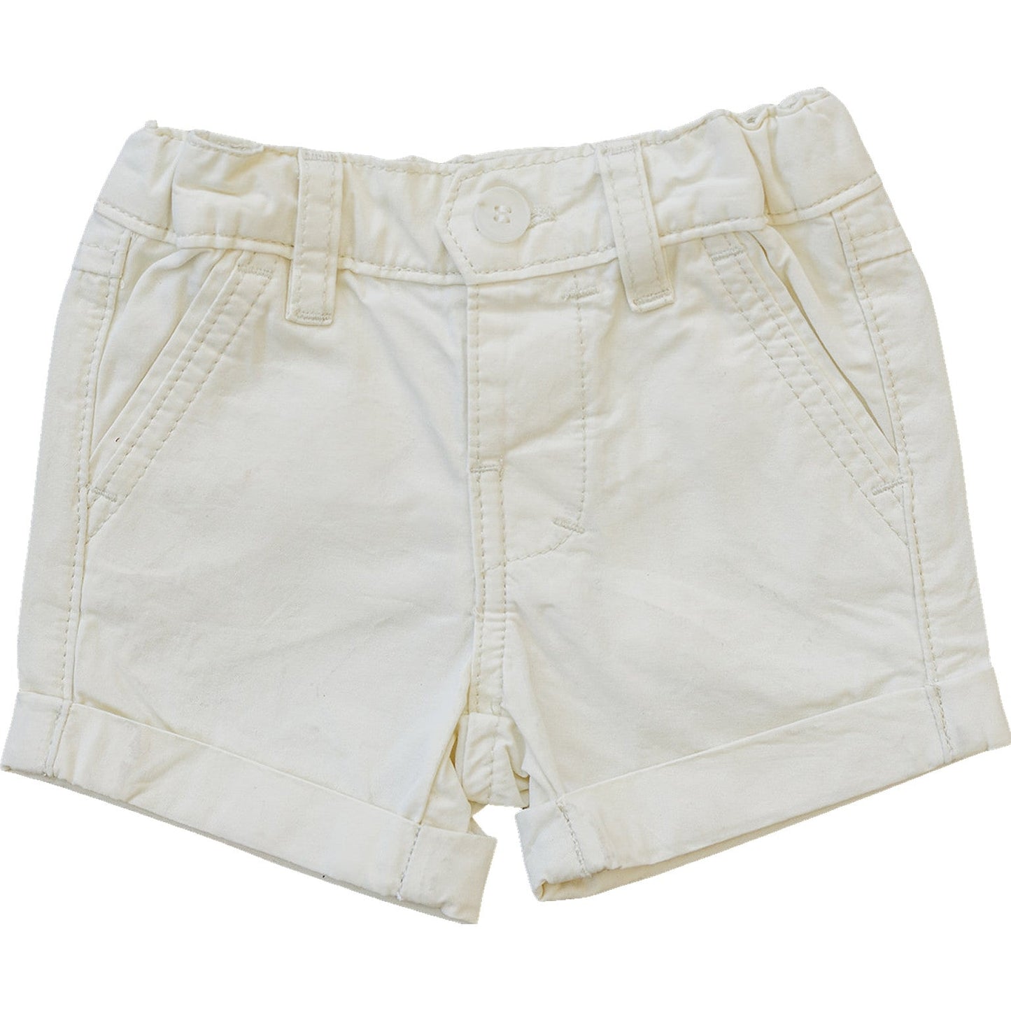 Mebie Baby Chino Shorts - Cream