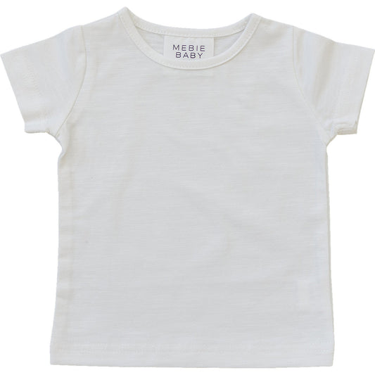 Mebie Baby White Tee