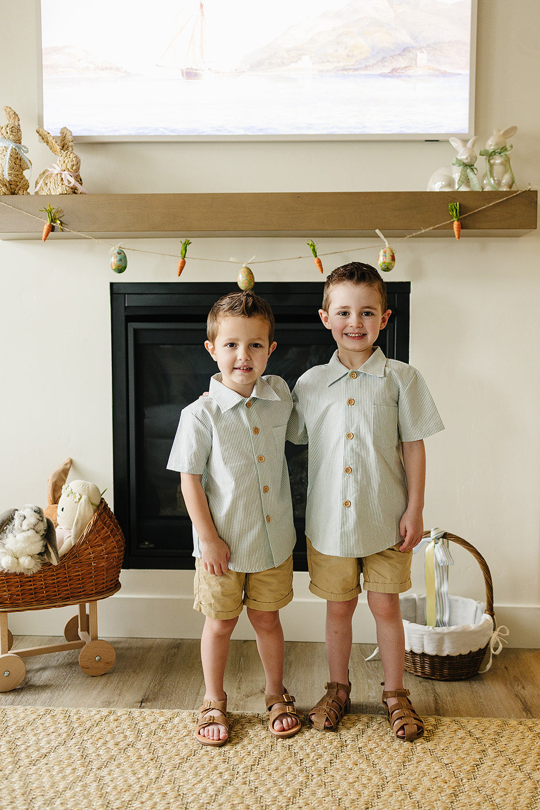 Mebie Baby Chino Shorts - Khaki