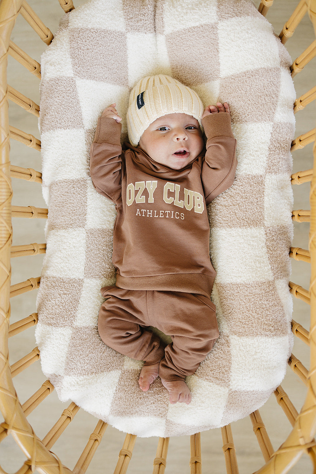 Mebie Baby Cozy Club Hooded French Terry Set - Atara & Co