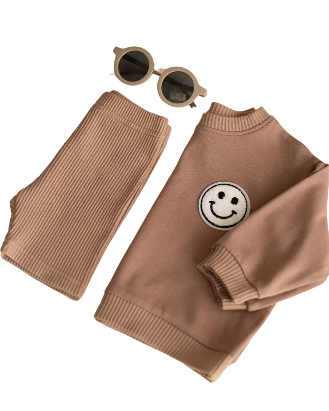 LPK Biker Shorts Set - Mocha - Atara & Co