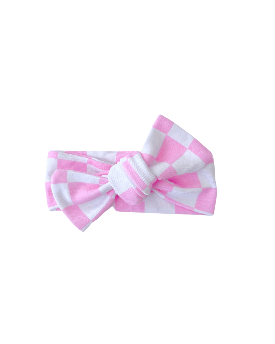 LPK Checkered Headband - Pink - Atara & Co