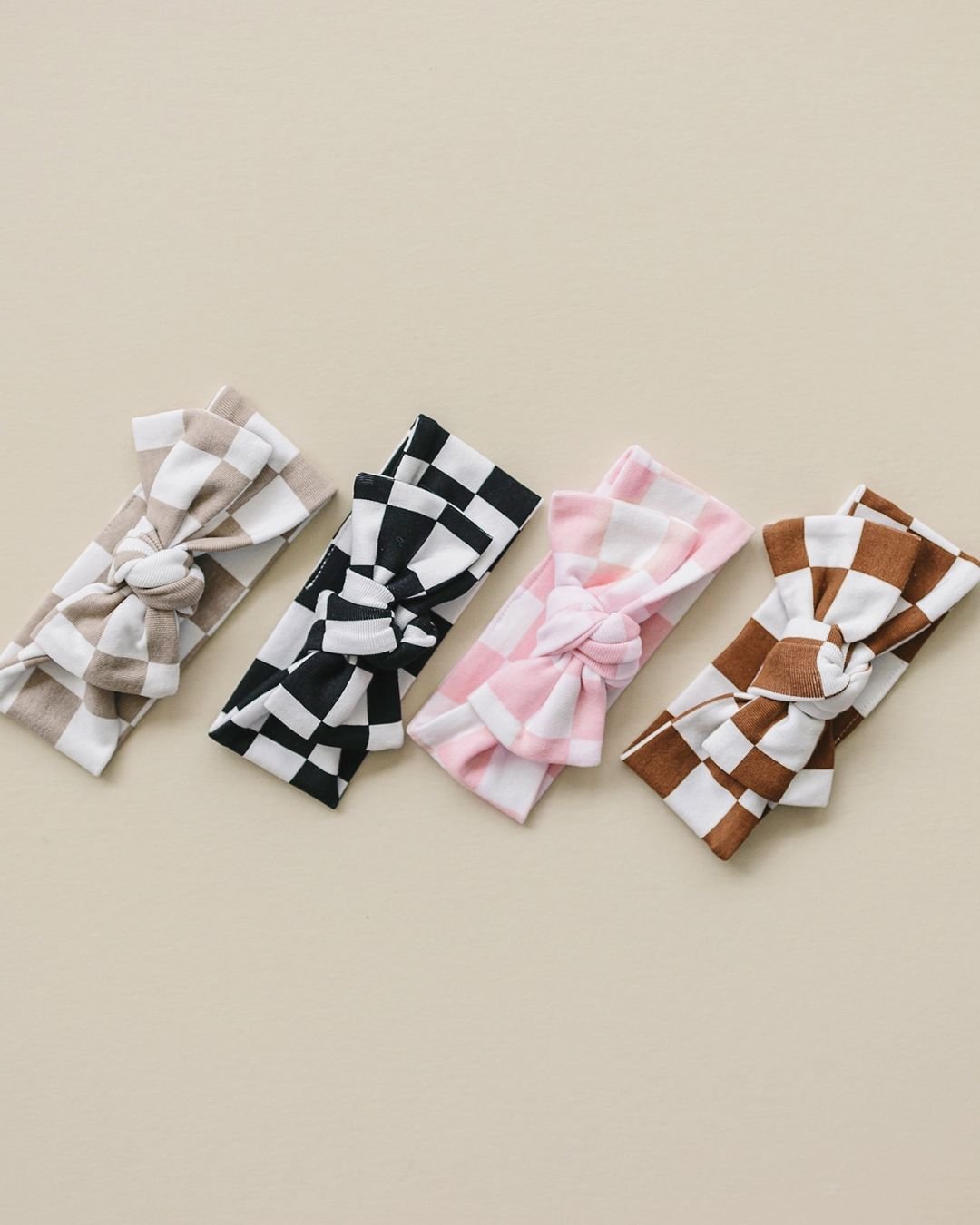 LPK Checkered Headband - Pink - Atara & Co