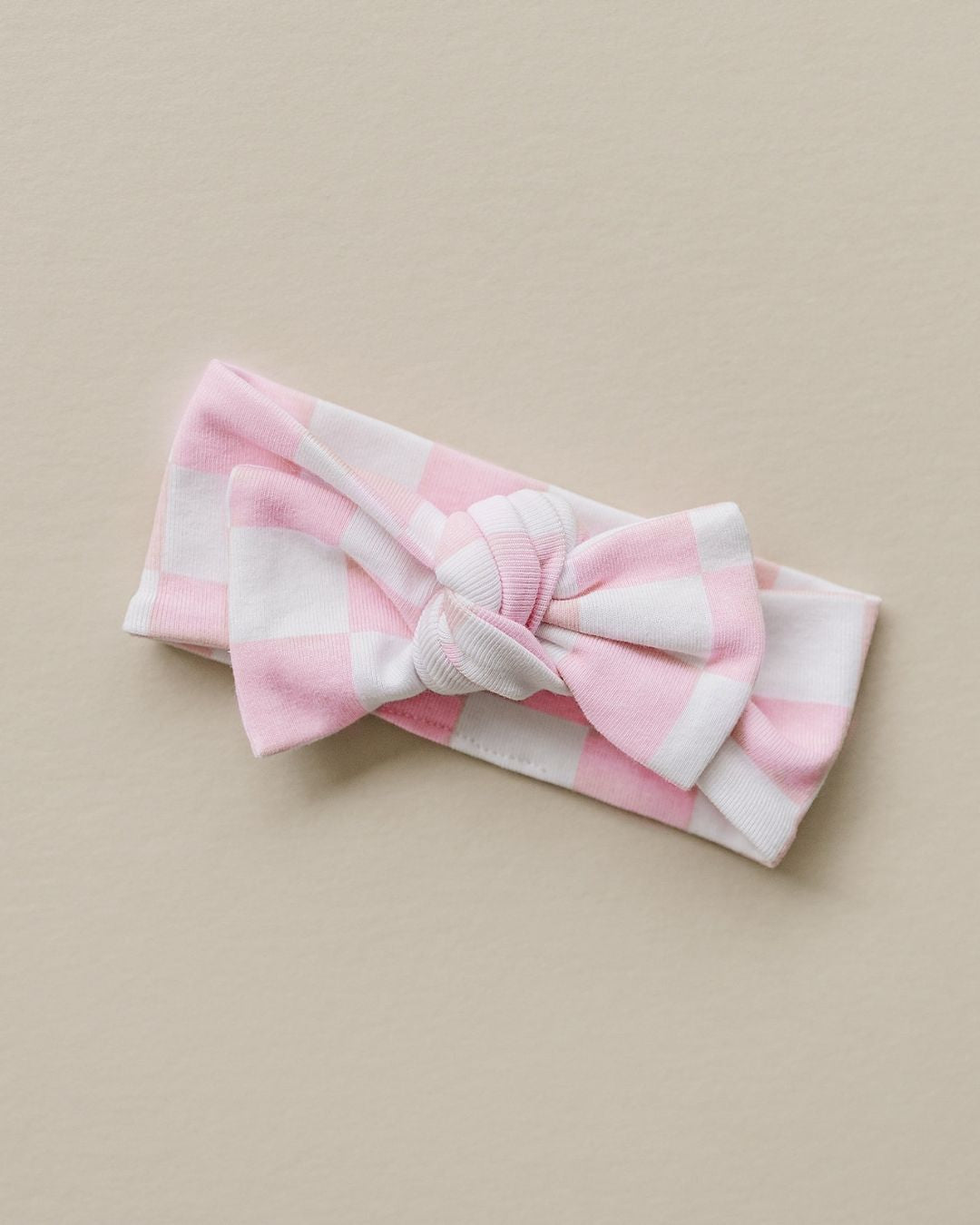 LPK Checkered Headband - Pink - Atara & Co