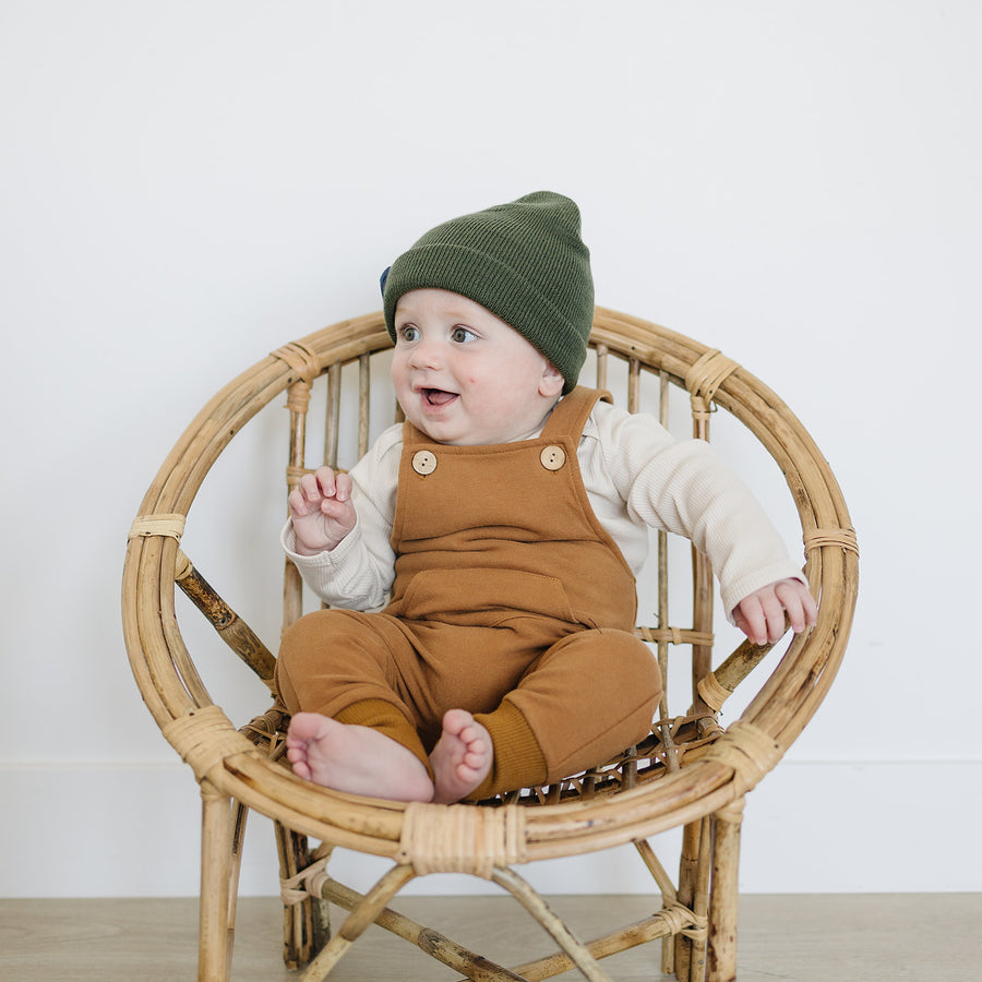 Mebie Baby Beanie - Green - Atara & Co