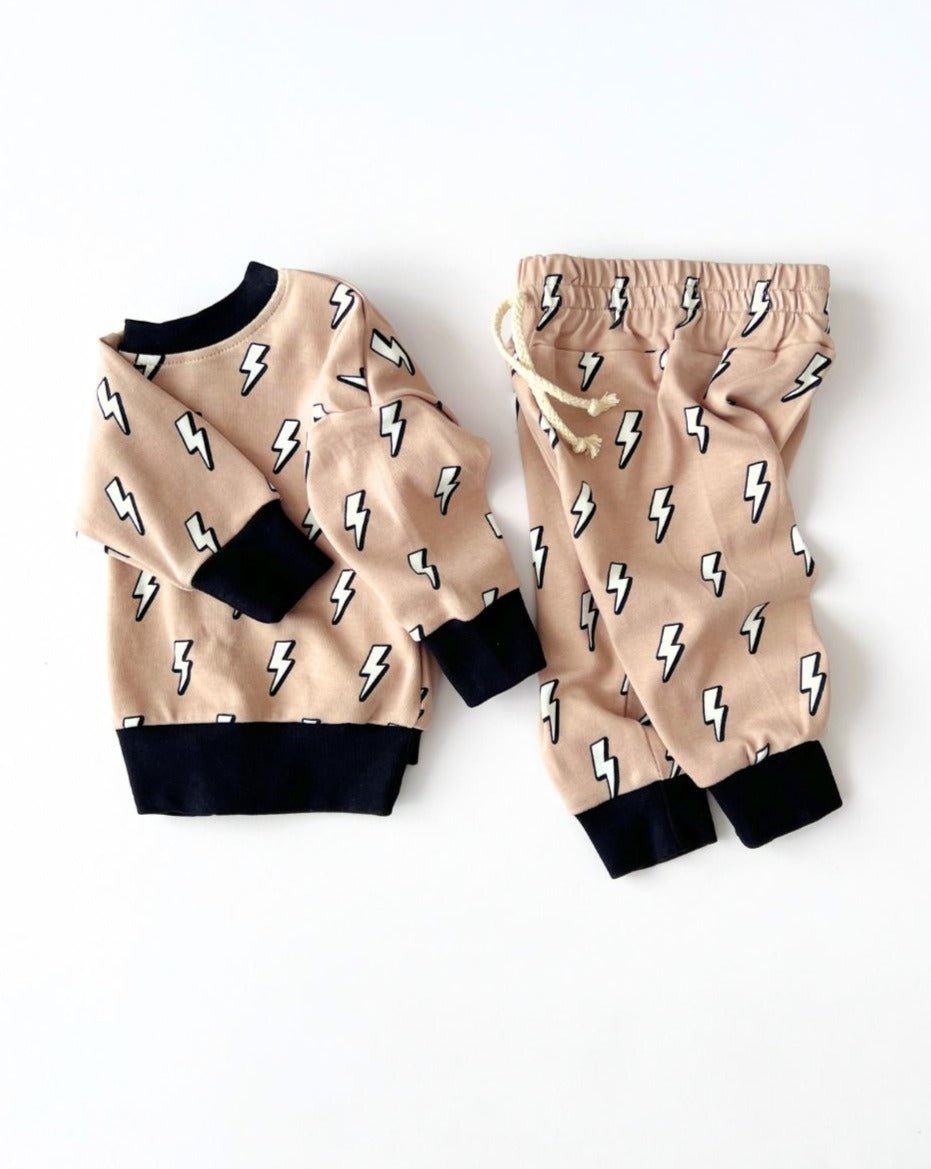 LPK Jogger Set - Lightning Bolt - Atara & Co