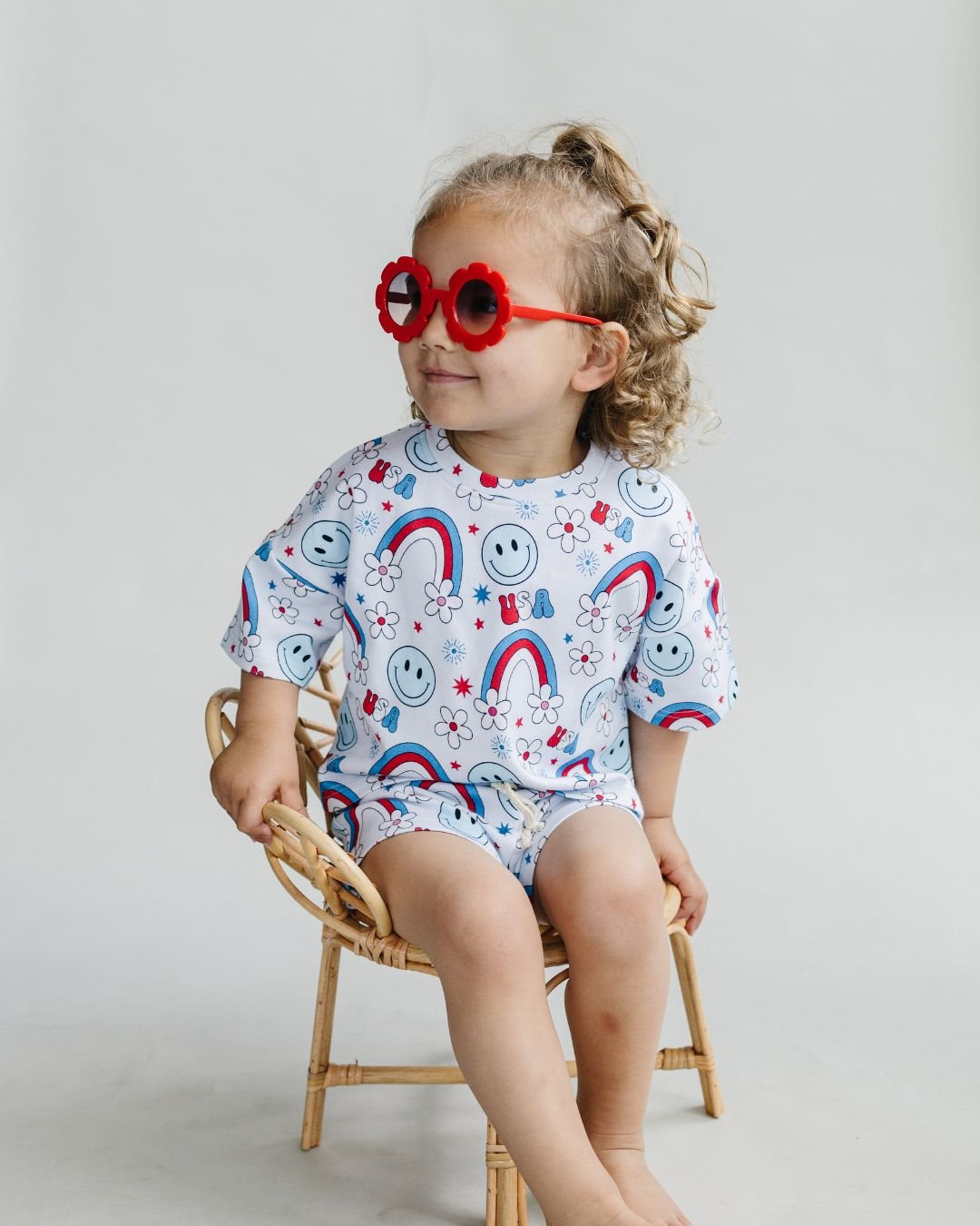 LPK Shorts Set - Little Miss USA - Atara & Co