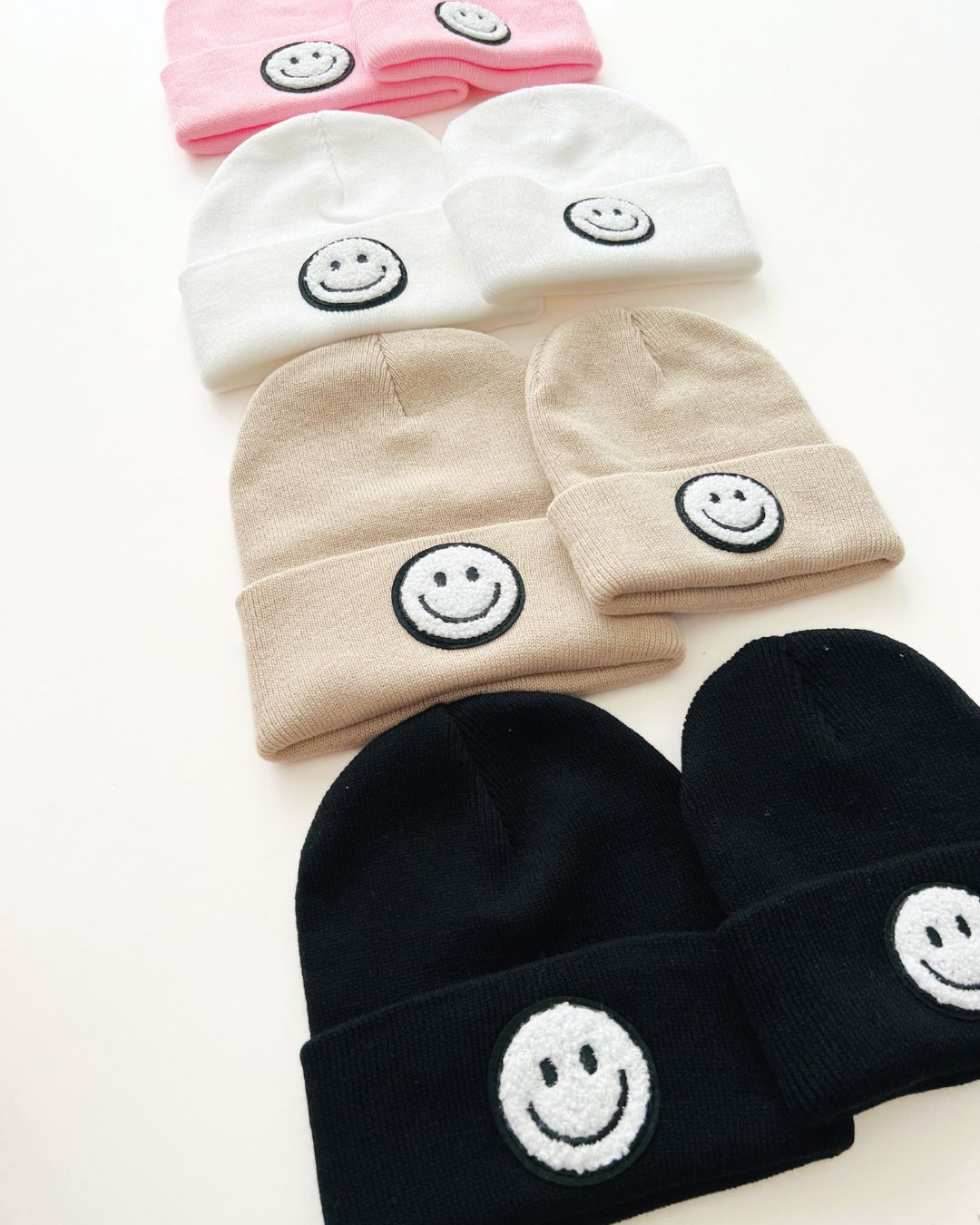 LPK Smiley Beanie - Beige - Atara & Co