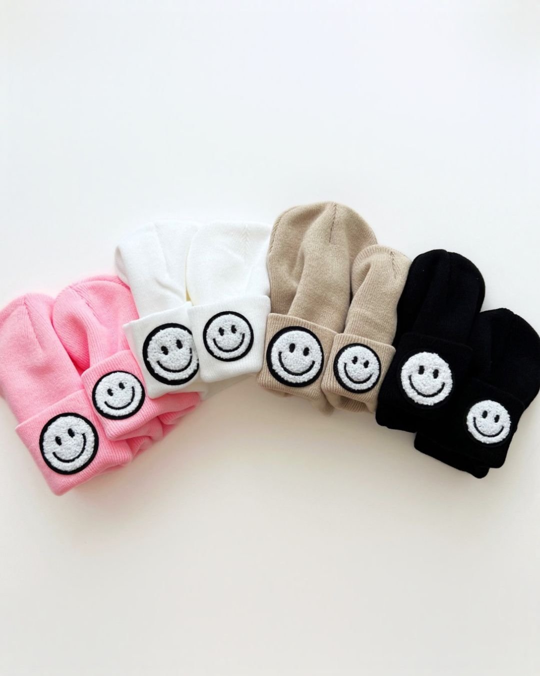 LPK Smiley Beanie - Beige - Atara & Co