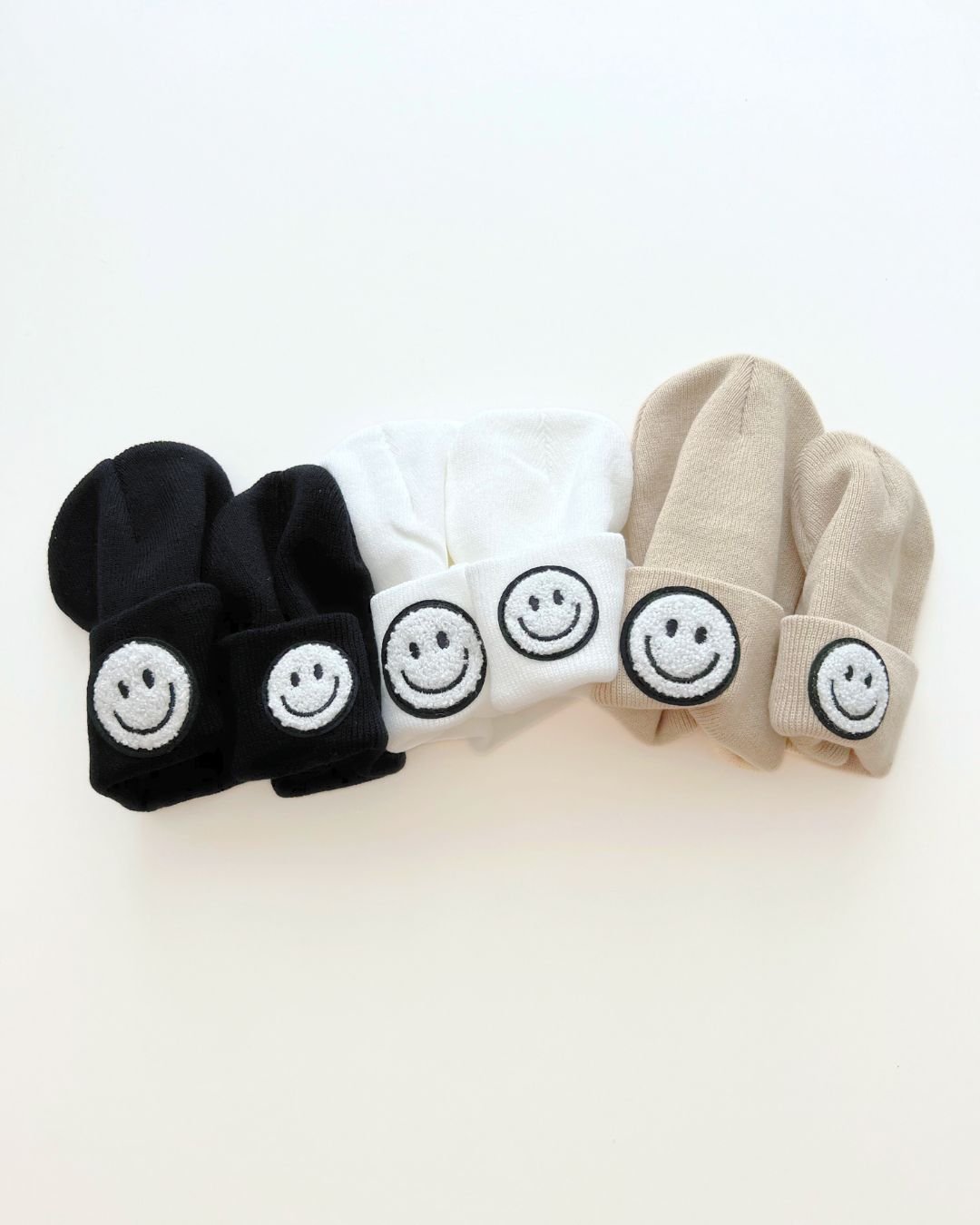 LPK Smiley Beanie - Black - Atara & Co