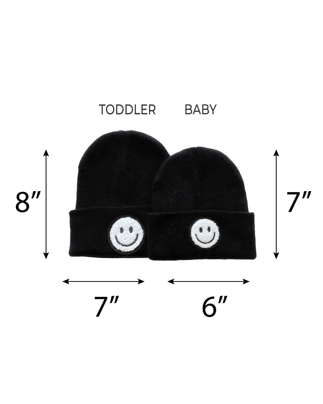 LPK Smiley Beanie - Black - Atara & Co