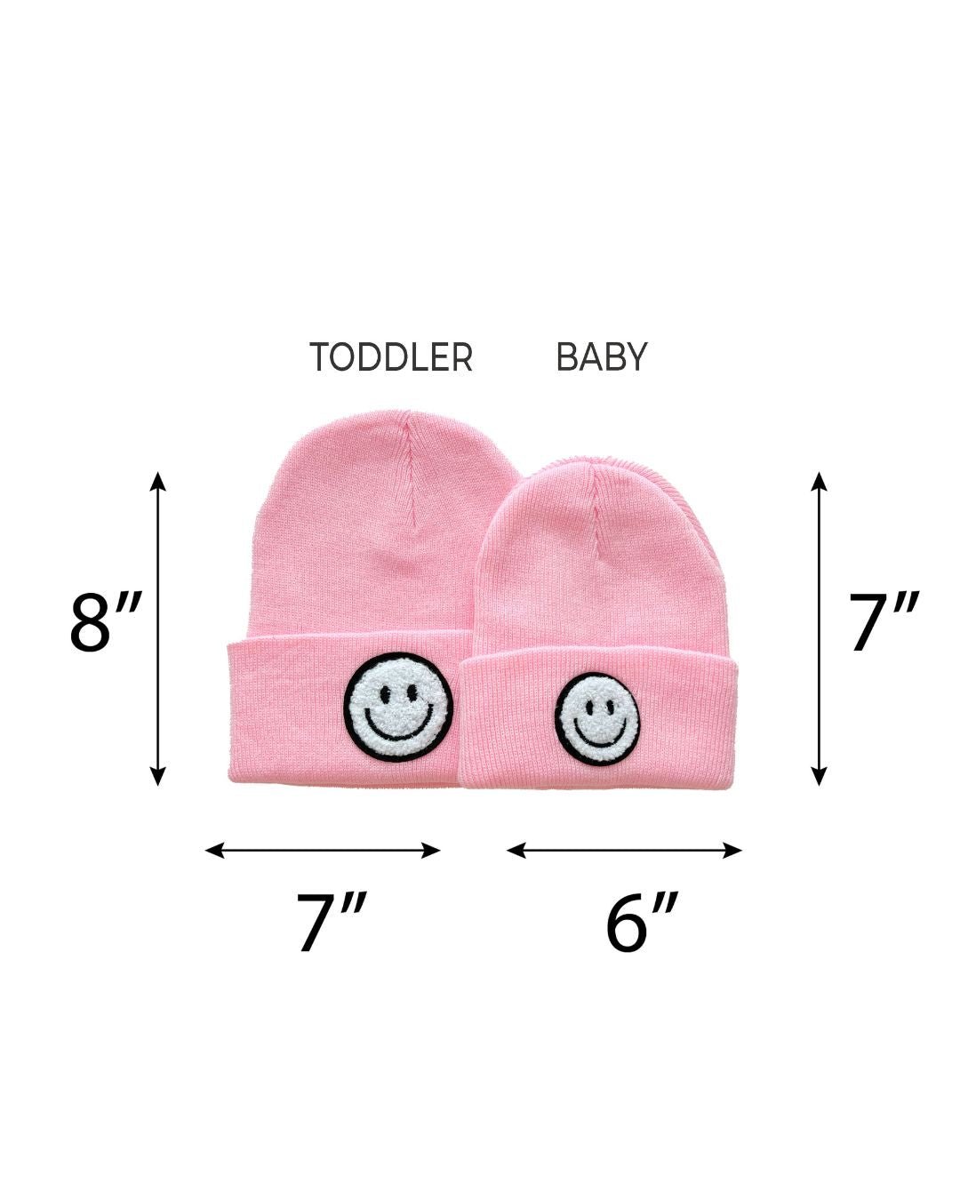 LPK Smiley Beanie - Pink - Atara & Co