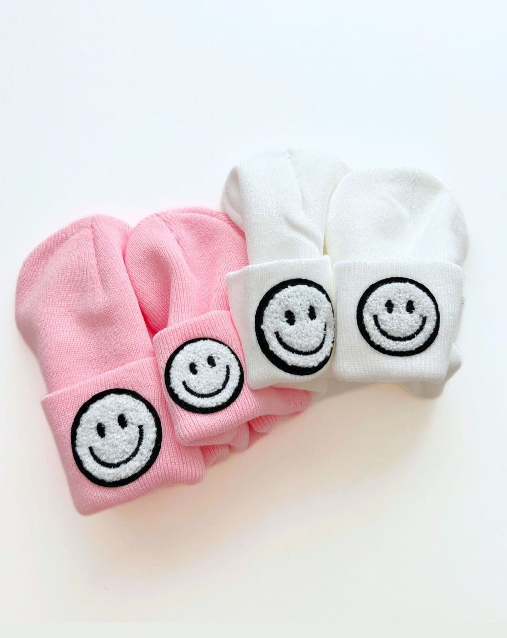 LPK Smiley Beanie - Pink - Atara & Co