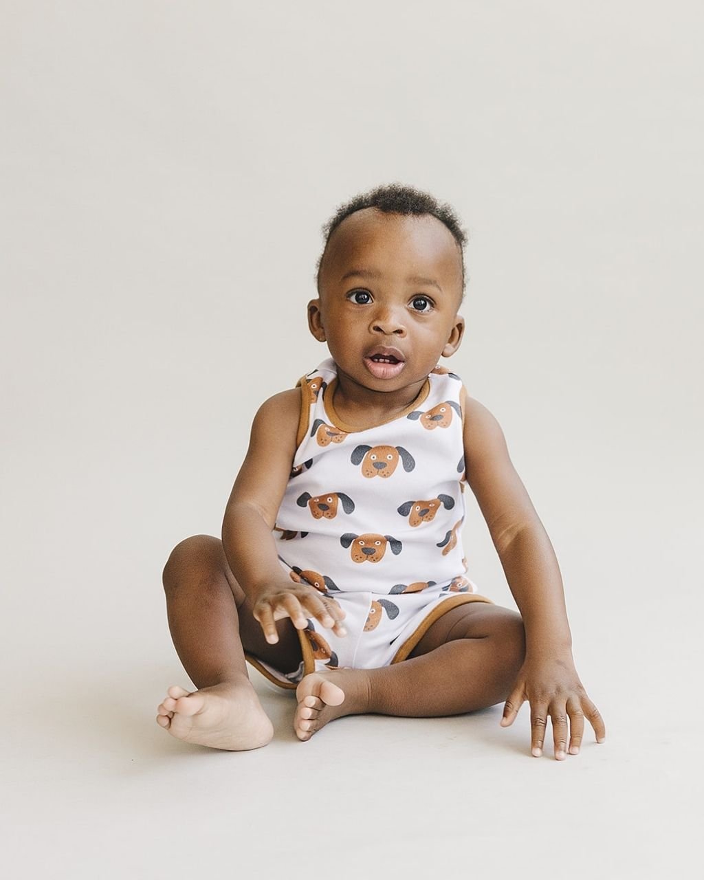 LPK Tank & Shorts Set - Puppy Love - Atara & Co